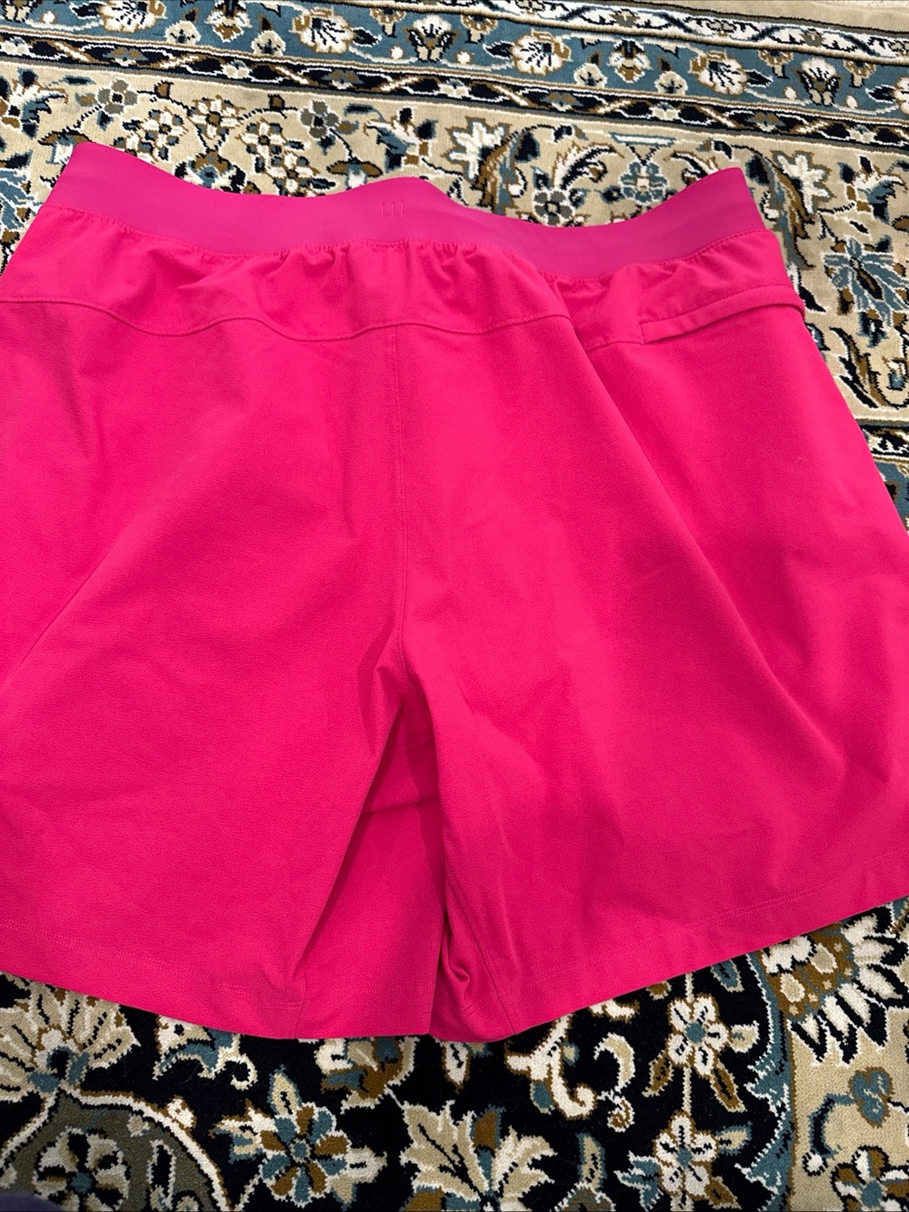 lululemon athletica Women's Drawstring Athletic Shorts - Bright Pink - Picture 2 of 10